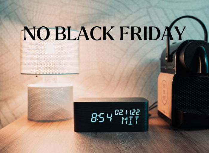 NO Black Friday