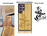 INDIVIDUELL Samsung Galaxy S24 Ultra Bambus-Kunststoff