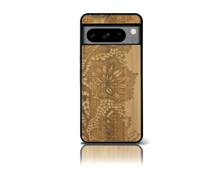 Coque arrière FLEURS Google Pixel 8 Pro