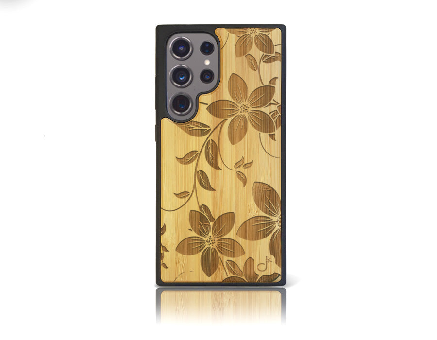 Coque arrière Samsung Galaxy S24 Ultra FLEUR D'ÉTÉ