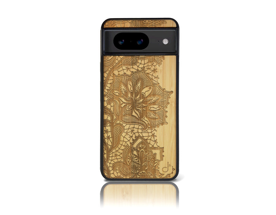 Coque arrière FLEURS Google Pixel 8