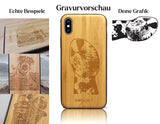 INDIVIDUELL iPhone X / XS Bambus-Kunststoff