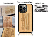 INDIVIDUELL iPhone 15 Pro Bambus-Kunststoff