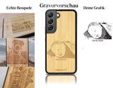INDIVIDUELL Samsung Galaxy S22 Bambus-Kunststoff