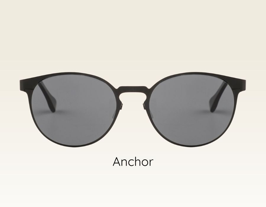 ANCHOR Holzsonnenbrille mit Metall