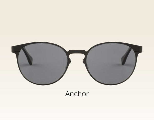 ANCHOR Holzsonnenbrille mit Metall