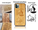 INDIVIDUELL iPhone 11 Pro Bambus-Kunststoff