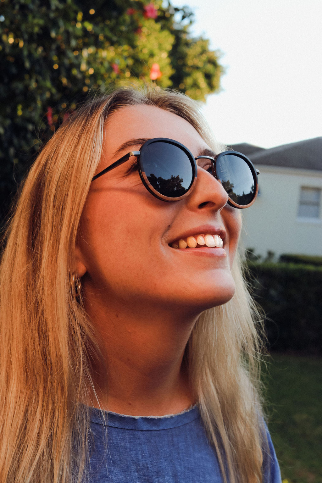 Lunettes de soleil ECLIPSE en bois et métal