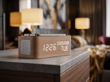 Wecker & Wireless Charger | Avenwood 032 Ahorn Optik