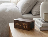 Wecker & Wireless Charger | Avenwood 032 Nussbaum Optik