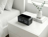 Wecker & Wireless Charger | Avenwood 032 Schwarz