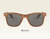 Thumbnail for Lunettes de soleil en bois BARISTA