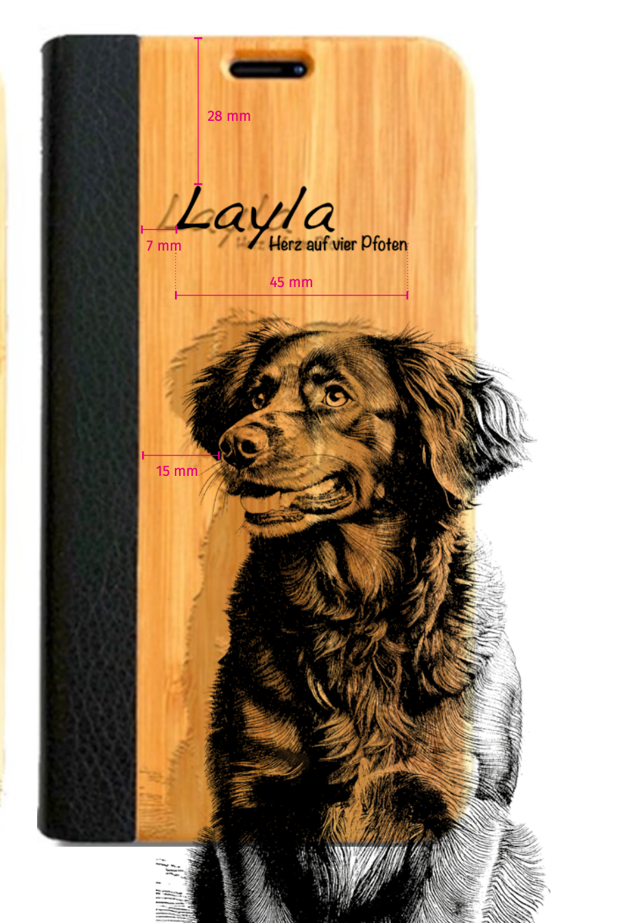 INDIVIDUELL iPhone 16 Pro Flipcase (Genaue Positionierung!)