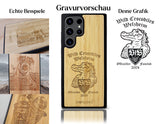 INDIVIDUELL Samsung Galaxy S23 Ultra Bambus-Kunststoff