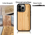 INDIVIDUELL iPhone 13 Pro Max Bambus-Kunststoff