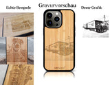 INDIVIDUELL iPhone 15 Pro Max Bambus-Kunststoff