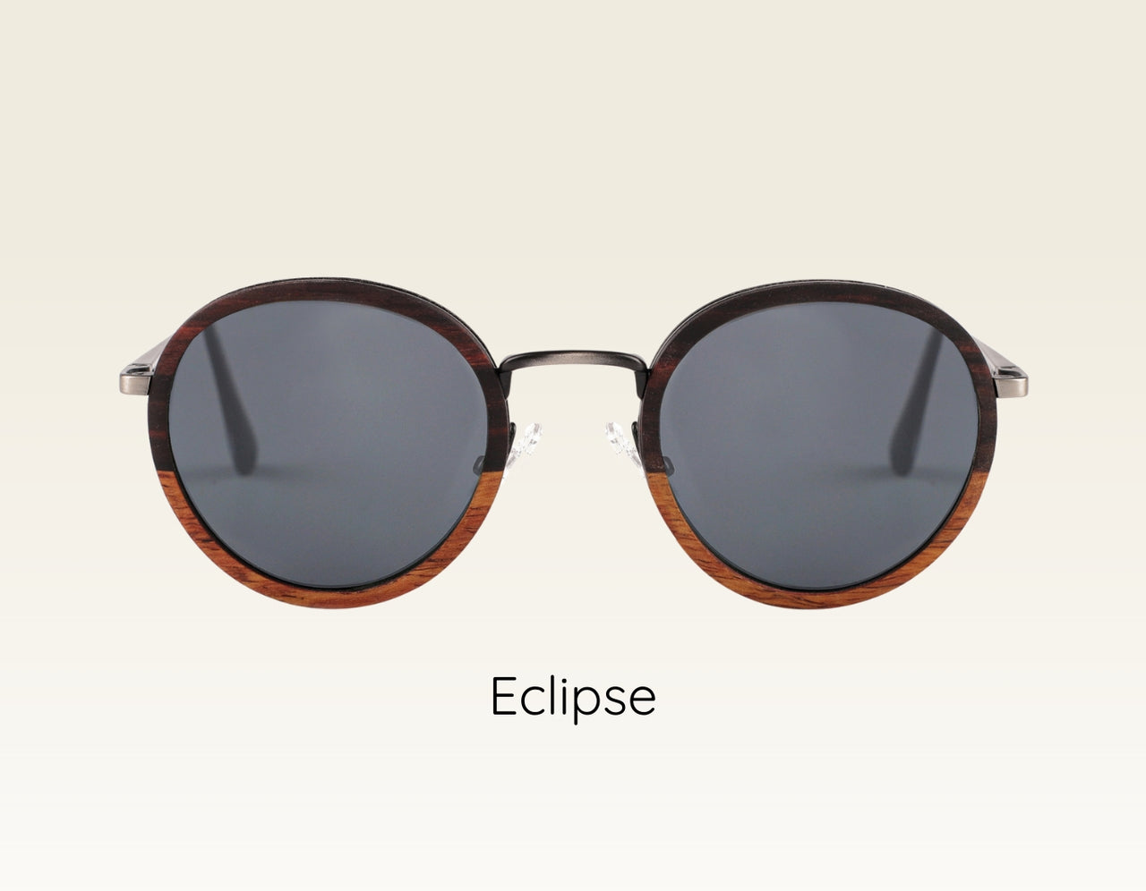 Lunettes de soleil ECLIPSE en bois et métal