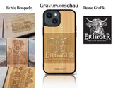 INDIVIDUELL iPhone 14 Plus Bambus-Kunststoff