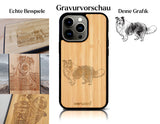 INDIVIDUELL iPhone 15 Pro Bambus-Kunststoff