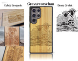 INDIVIDUELL Samsung Galaxy S24 Ultra Bambus-Kunststoff