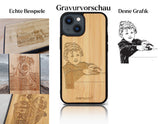 INDIVIDUELL iPhone 15 Bambus-Kunststoff