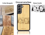 INDIVIDUELL Samsung Galaxy S22 Bambus-Kunststoff
