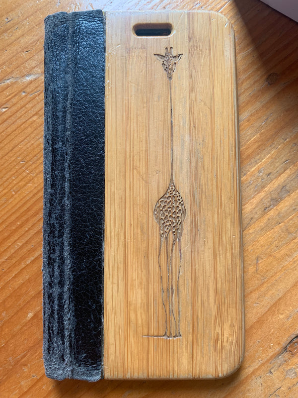 SPEZIAL GIRAFFE DÜNN iPhone X / Xs Flipcase