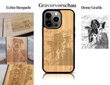 INDIVIDUELL iPhone 16 Pro Bambus-Kunststoff
