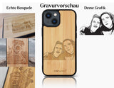 INDIVIDUELL iPhone 13 Bambus-Kunststoff
