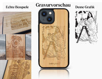 Thumbnail for INDIVIDUELL iPhone 15 Plus Bambus-Kunststoff