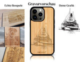INDIVIDUELL iPhone 15 Pro Bambus-Kunststoff