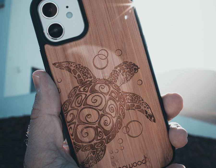 Étui à rabat TURTLE pour iPhone 15 Pro