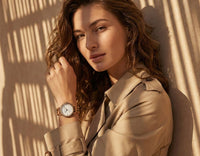 Thumbnail for Horloge en bois et métal Zurich