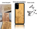 INDIVIDUELL Samsung Galaxy S20 Bambus-Kunststoff