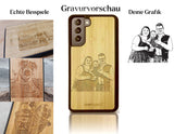 INDIVIDUELL Samsung Galaxy A52 Bambus-Kunststoff