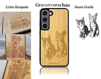 Thumbnail for INDIVIDUELL Samsung Galaxy S23 Bambus-Kunststoff