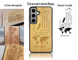 INDIVIDUELL Samsung Galaxy S24 Bambus-Kunststoff