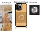 INDIVIDUELL iPhone 15 Pro Bambus-Kunststoff
