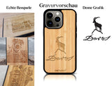 INDIVIDUELL iPhone 15 Pro Bambus-Kunststoff