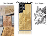 INDIVIDUELL Samsung Galaxy S23 Ultra Bambus-Kunststoff