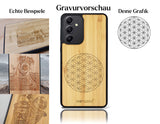 INDIVIDUELL Samsung Galaxy A35 Bambus-Kunststoff