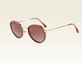 SUNRISE Holzsonnenbrille mit Metall