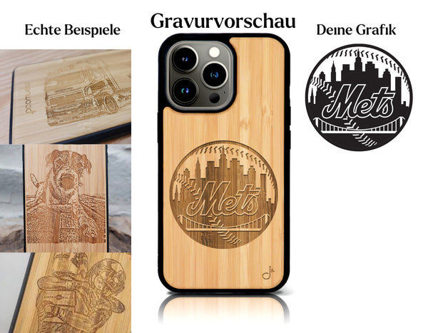 INDIVIDUELL iPhone 16 Pro Bambus-Kunststoff