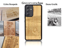 Thumbnail for INDIVIDUELL Samsung Galaxy A54 Bambus-Kunststoff