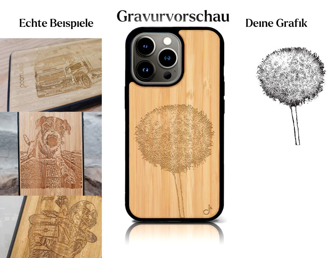INDIVIDUAL iPhone 16 Pro Max Bamboo Plastic
