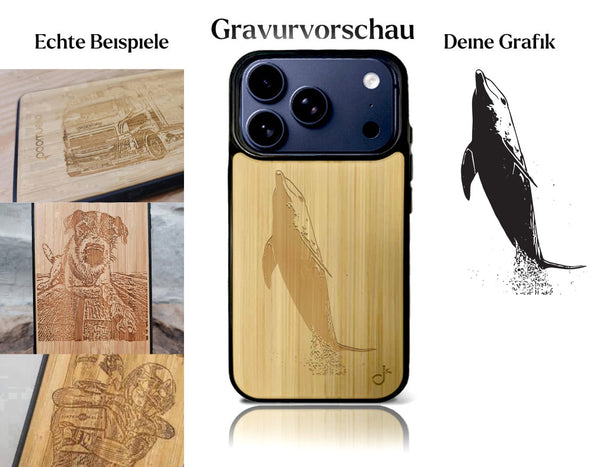 INDIVIDUELL iPhone 17 Pro Max Bambus-Kunststoff