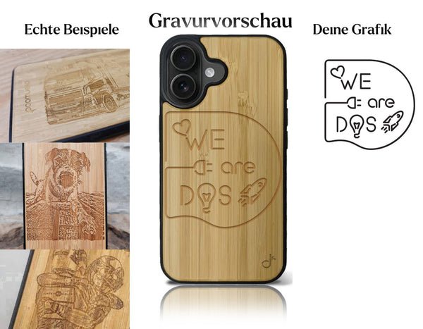 INDIVIDUELL iPhone 17 Bambus-Kunststoff