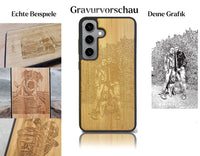 Thumbnail for INDIVIDUELL Samsung Galaxy S24 Bambus-Kunststoff