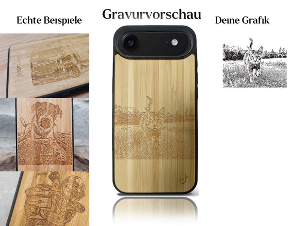 INDIVIDUELL iPhone Air Bambus-Kunststoff