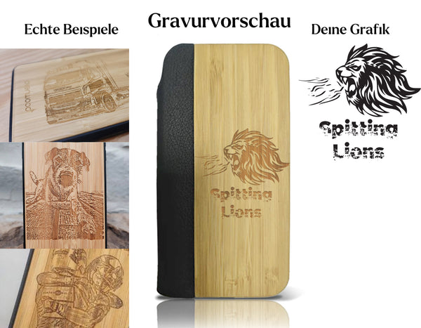 INDIVIDUELL iPhone 17 Pro Bambus-Kunststoff